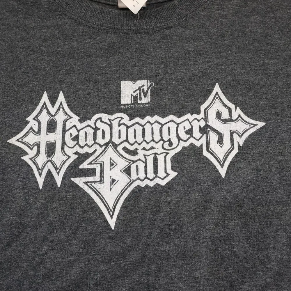 Vintage 90s HeadBangers Ball MTV Shirt Size Small - Picture 1 of 7